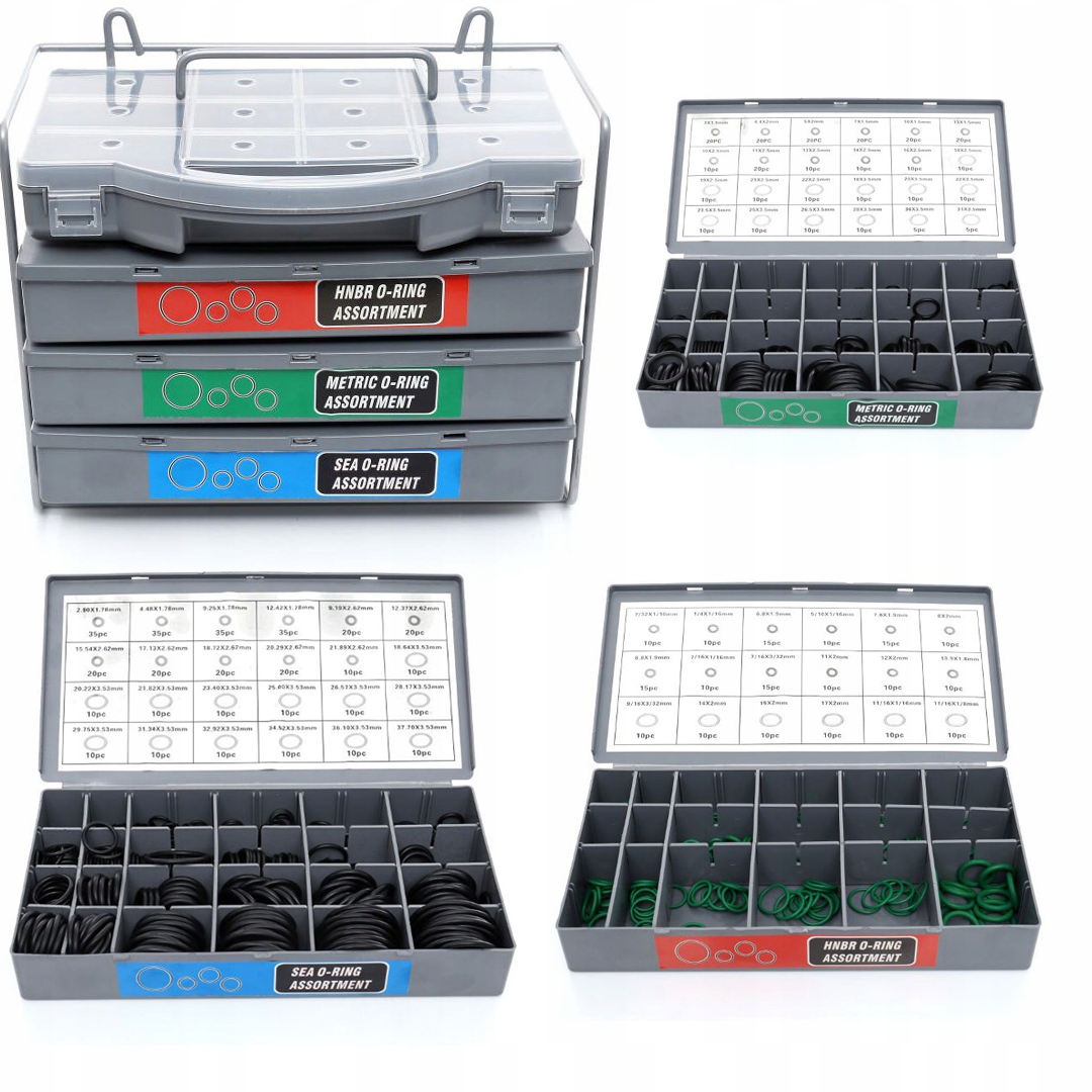 Zestaw Oringów Uszczelek Metrycznych 900 szt. Kraft&Dele KD10505