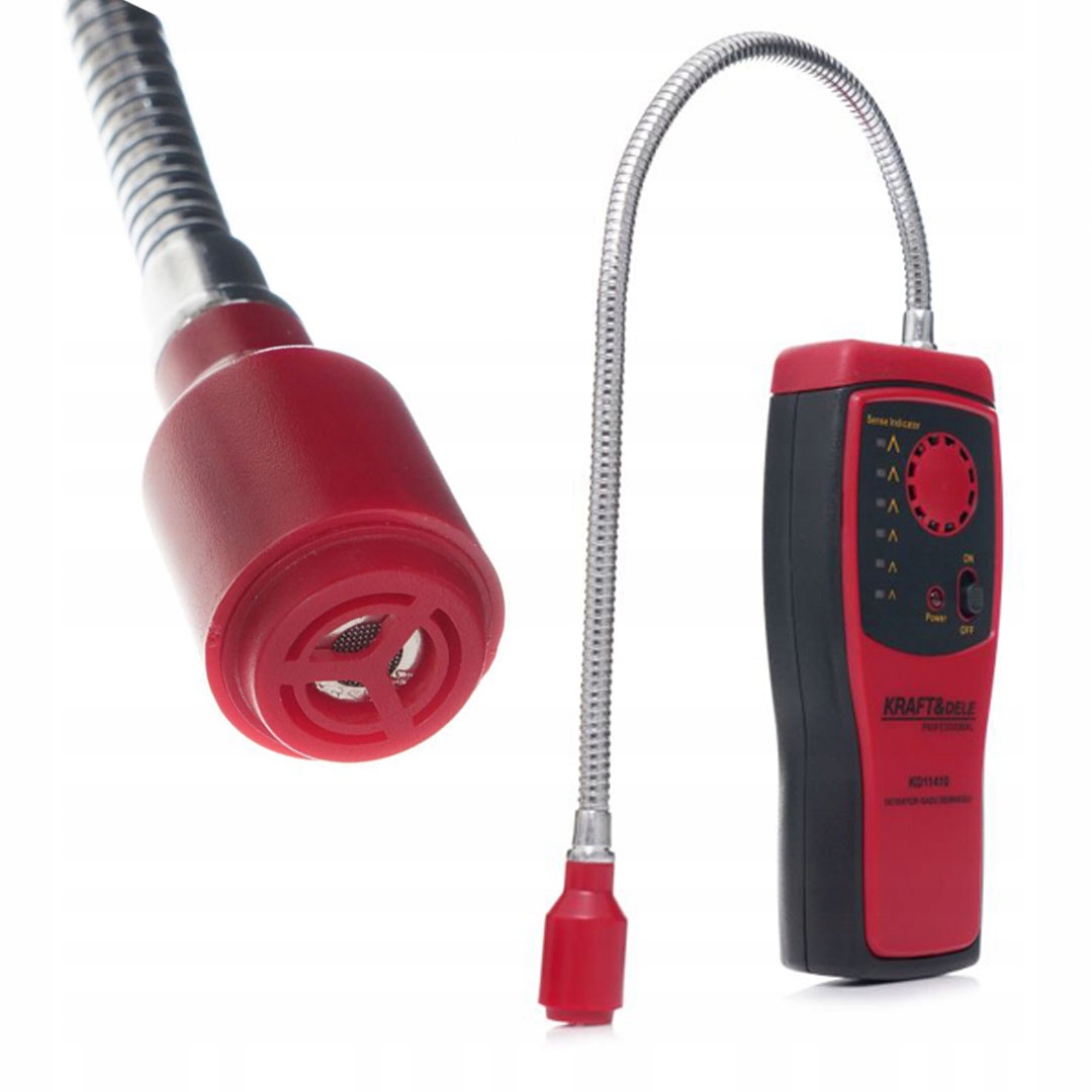 DETEKTOR CZUJNIK GAZU ZIEMNEGO LPG WYKRYWACZ GAZÓW SONDA PROPAN METAN