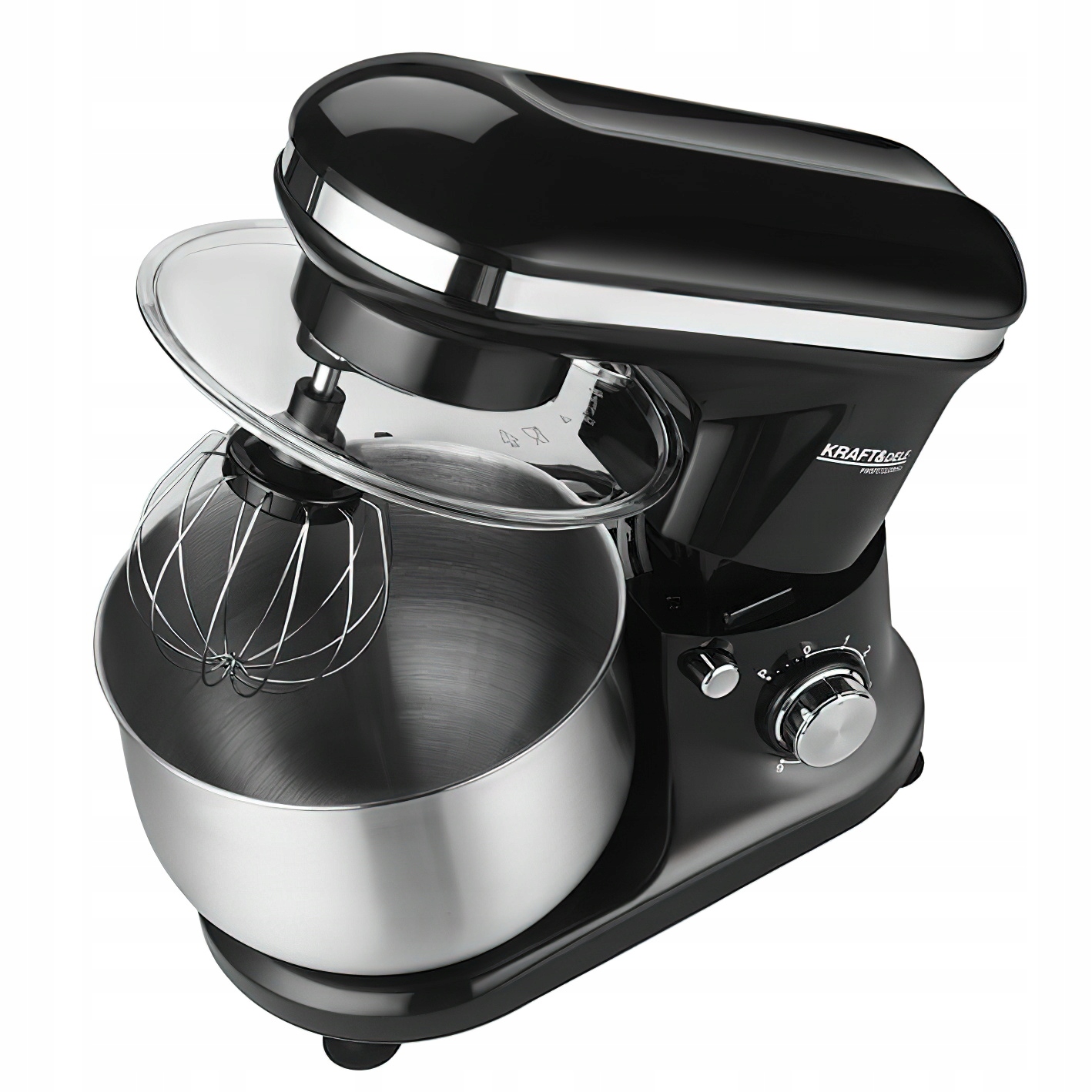 Mikser Robot Planetarny Wielofunkcyjny 3w1 2500W 5L 6 Prędkości Kraft&Dele