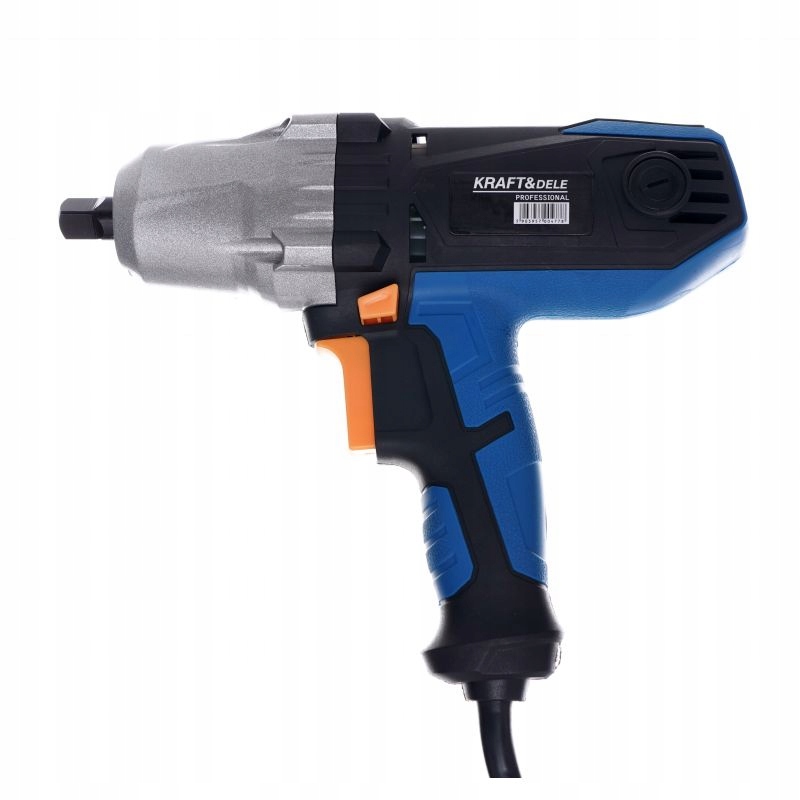 Elektryczny klucz udarowy 1/2" + walizka + nasadki Kraft&Dele KD1796