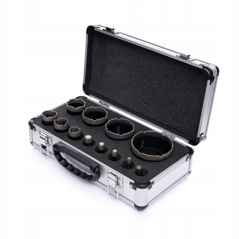 Zestaw Otwornic Diamentowych Kraft&Dele 12 sztuk 6-68 mm