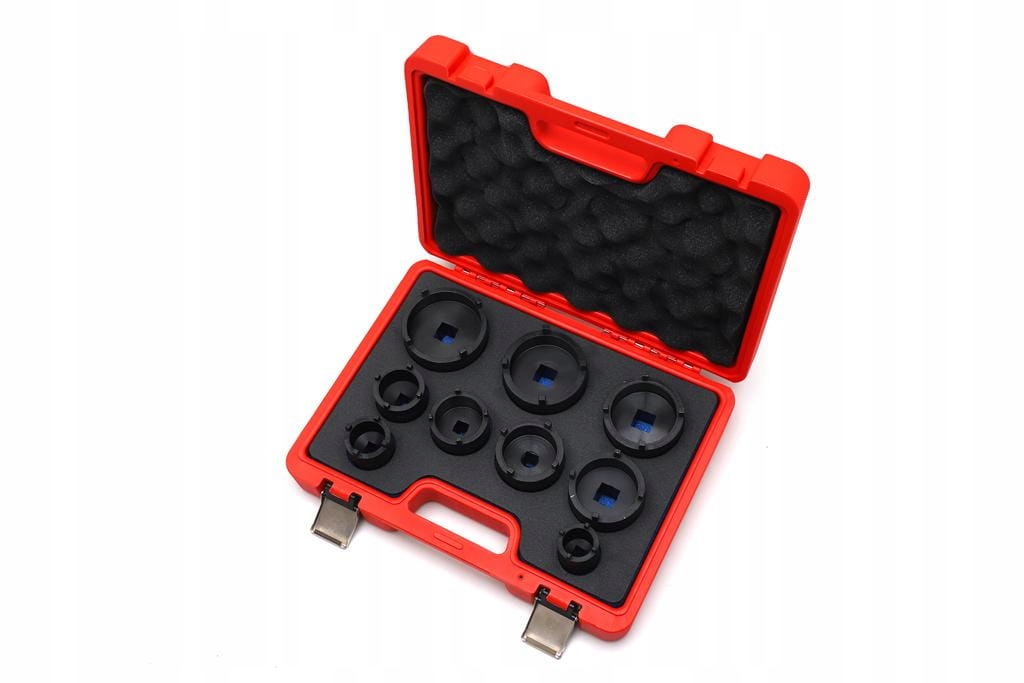 Zestaw Kluczy Nasadek Nakrętek Rowkowych Wieńcowych Sworzni KM4-KM12