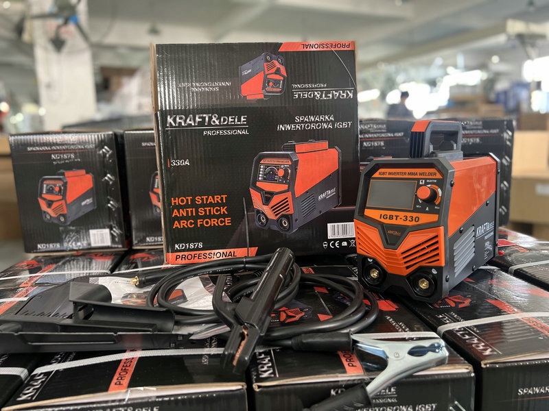 SPAWARKA INWERTOROWA INWERTEROWA MMA TIG LCD 330A IGBT HOT START ANTI STICK