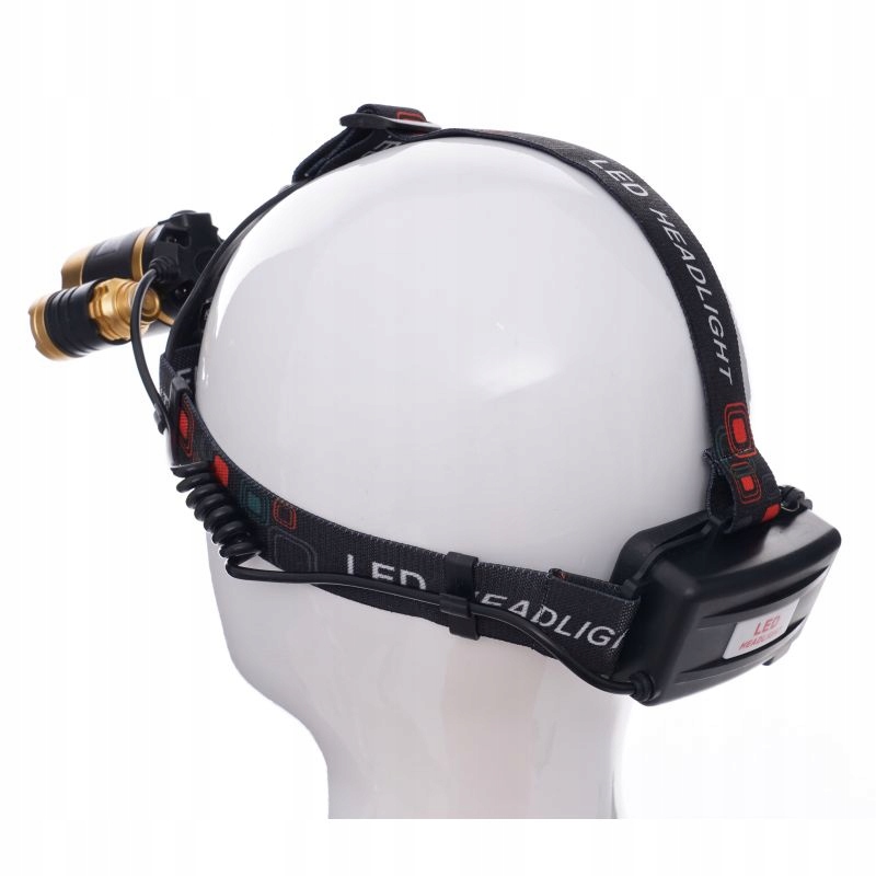 Latarka Czołowa LED KD1246 KRAFT&DELE13600 mAh Czas pracy do 18 godzin