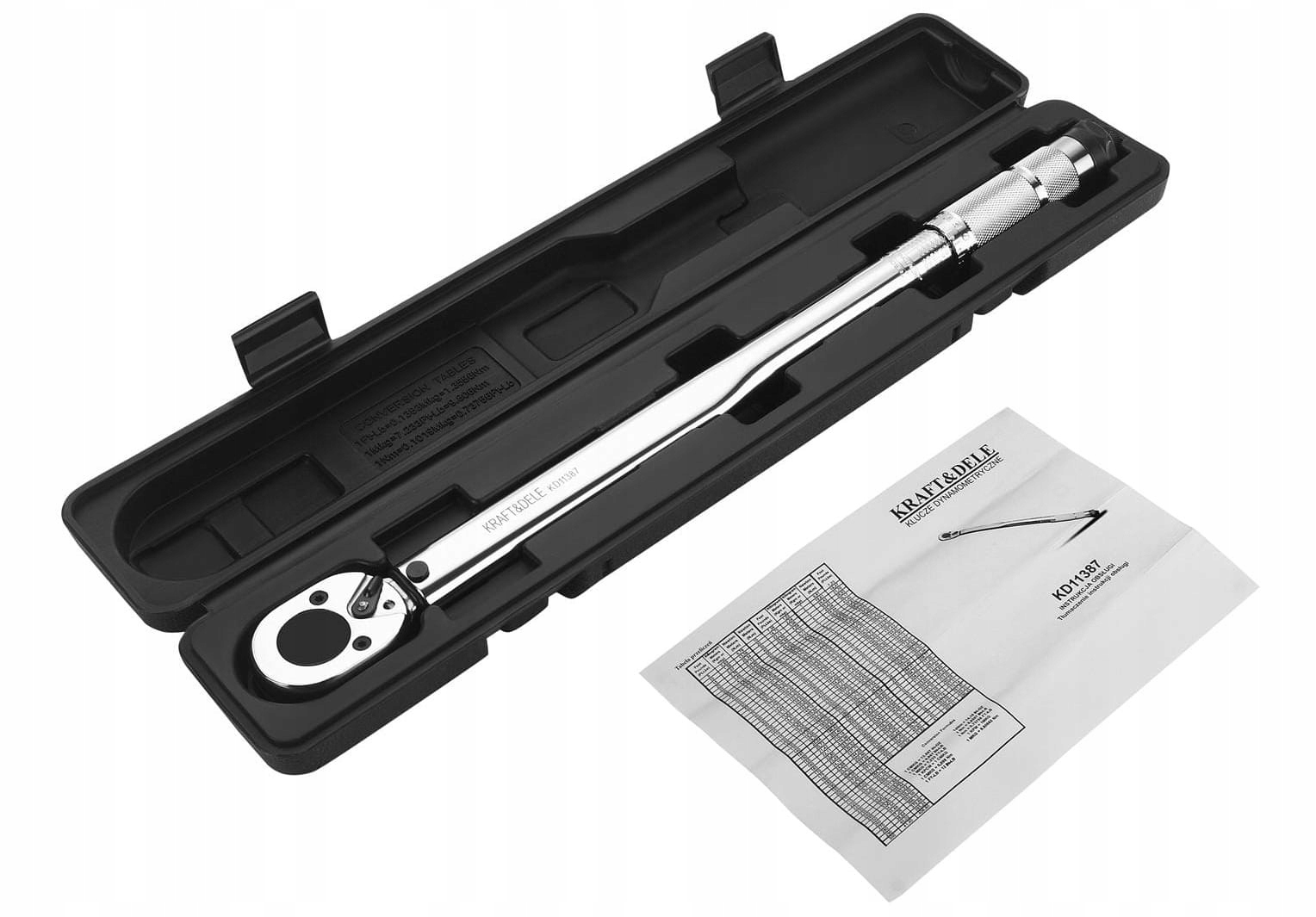 Klucz Dynamometryczny 1/2"" Cala 28-210Nm Kraft&Dele