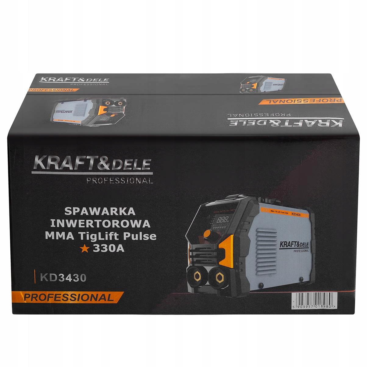 SPAWARKA 330A INWERTOROWA MMA Elektrodowa TigLift Pulse! inwerterowa KD3430