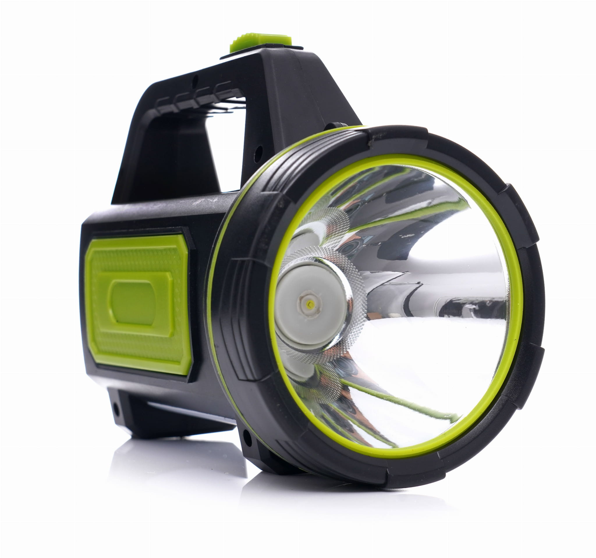 Latarka Boczna Reflektor Szperacz Bateria USB Kraft&Dele 1200 lm LED T6 10W