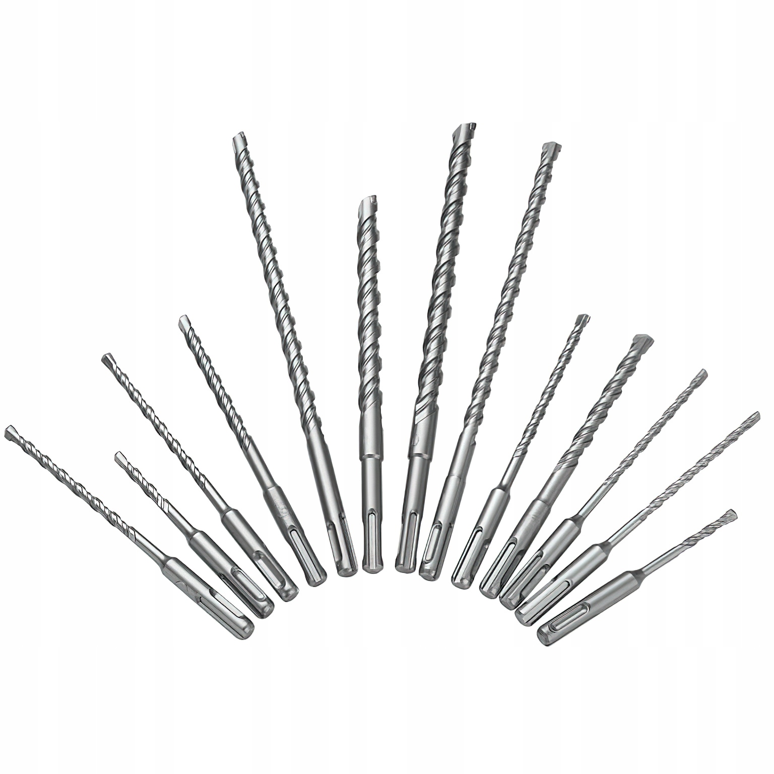 Zestaw Wierteł i Dłut 17 Elementów SDS+ Kraft&Dele