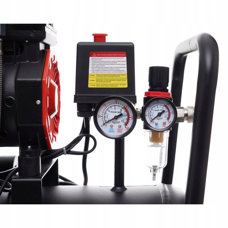 Kompresor Bezolejowy Kraft&Dele 8 Bar 50L 150W 2800 obr/min.