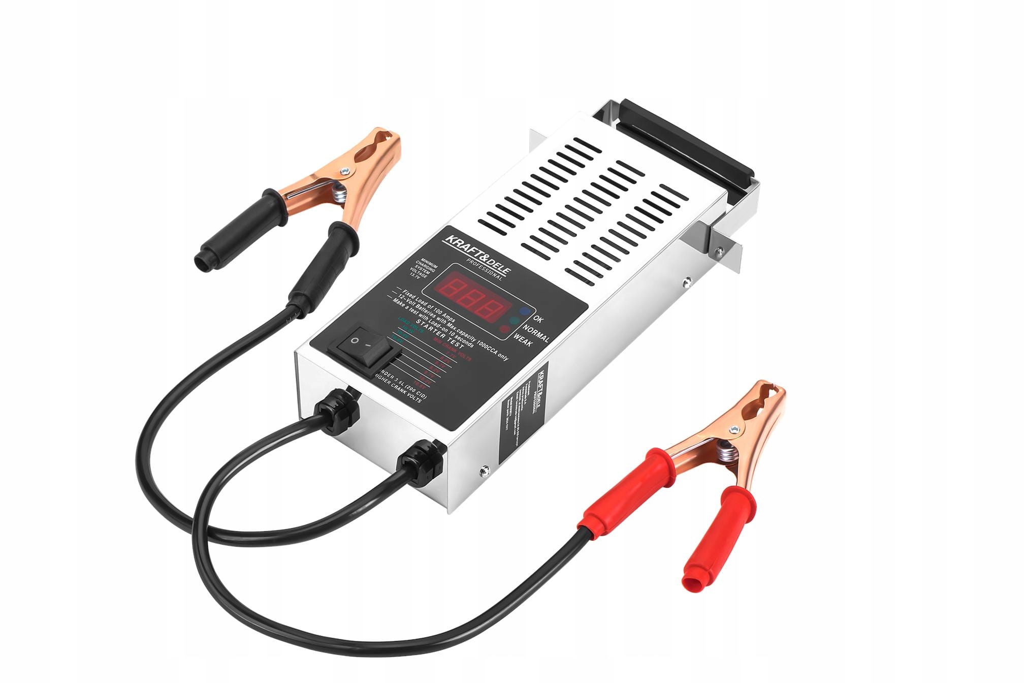 Tester Cyfrowy do Sprawdzania Akumulatorów 12V 150-1400A Kraft&Dele