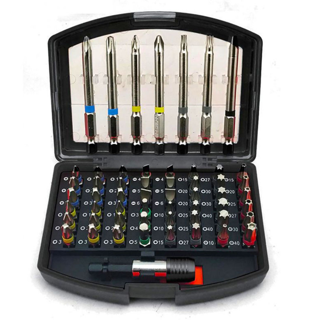 Profesjonalny Zestaw Bitów do Wkrętarek 56 Elementów Kraft&Dele