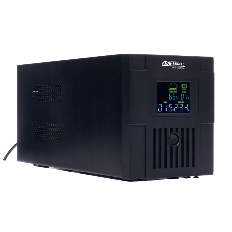 Zasilacz Awaryjny LCD UPS Kraft&Dele 900 W 1500 VA