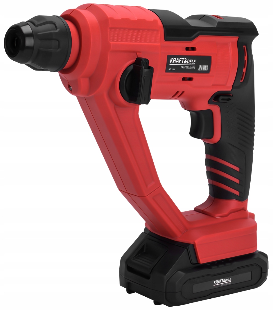 Młot Udarowy Bezszczotkowy 21V SDS Plus Akumulatorowy 2x 4Ah 2J Kraft&Dele