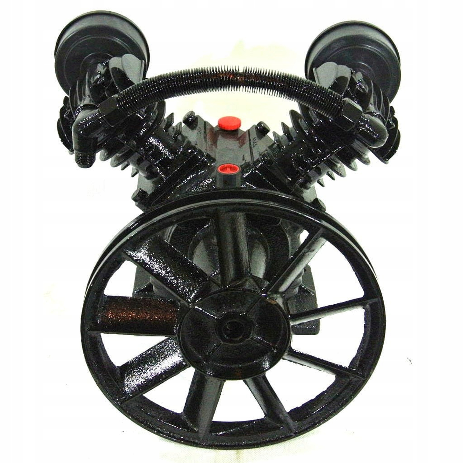 KOMPRESOR OLEJOWY SPRĘŻARKA 4KW DWUTŁOKOWA 8 BAR KD1403 POMPA POWIETRZA