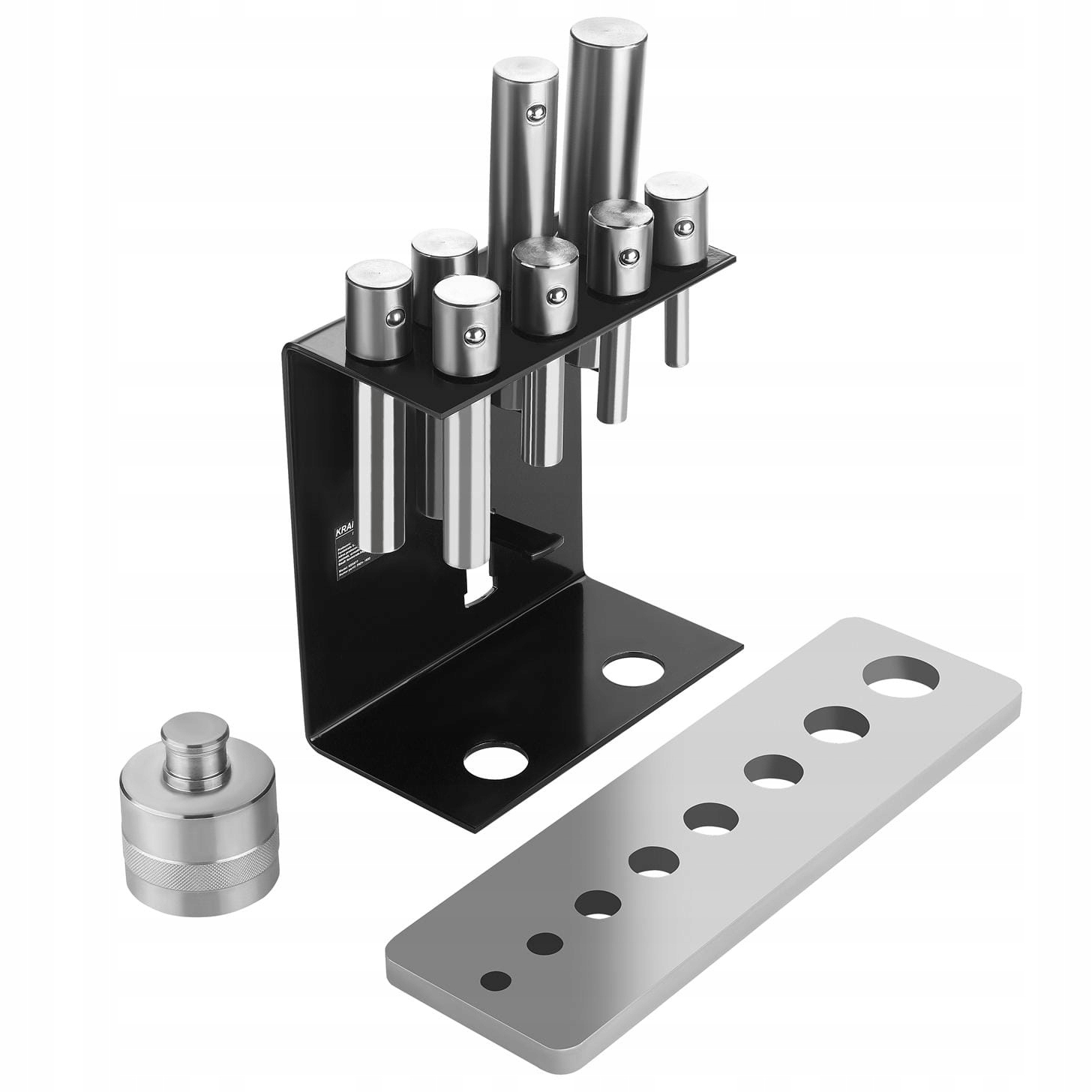 Adaptery do Prasy Hydraulicznej 2T-20T Piny 8 Sztuk Kraft&Dele