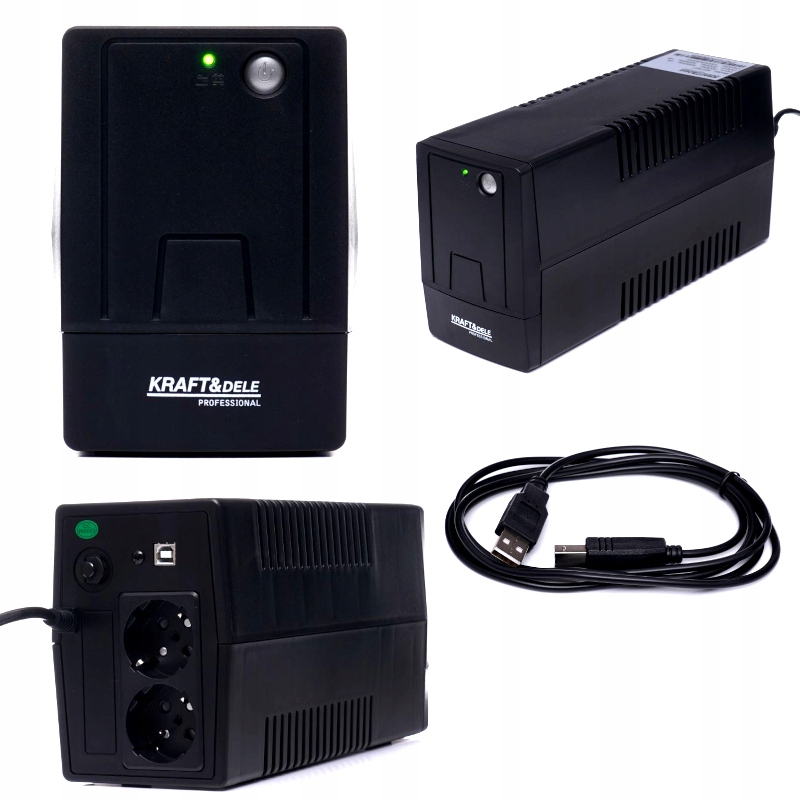 ZASILACZ AWARYJNY UPS 1000VA LED KD1927