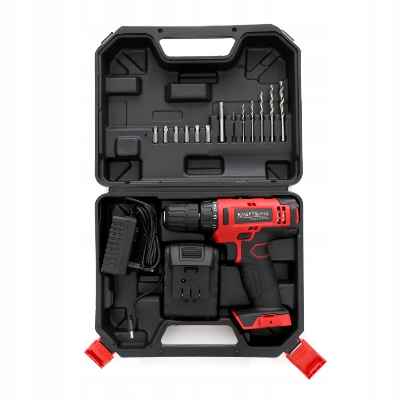 WIERTARKA WKRĘTARKA AKUMULATOROWA 18V 1300MAH LI-ION LED WALIZKA KD1566