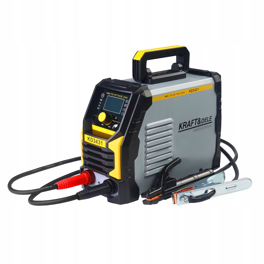 SPAWARKA INWERTOROWA INWERTEROWA MMA TIG IGBT 340A Kraft&Dele KD3431