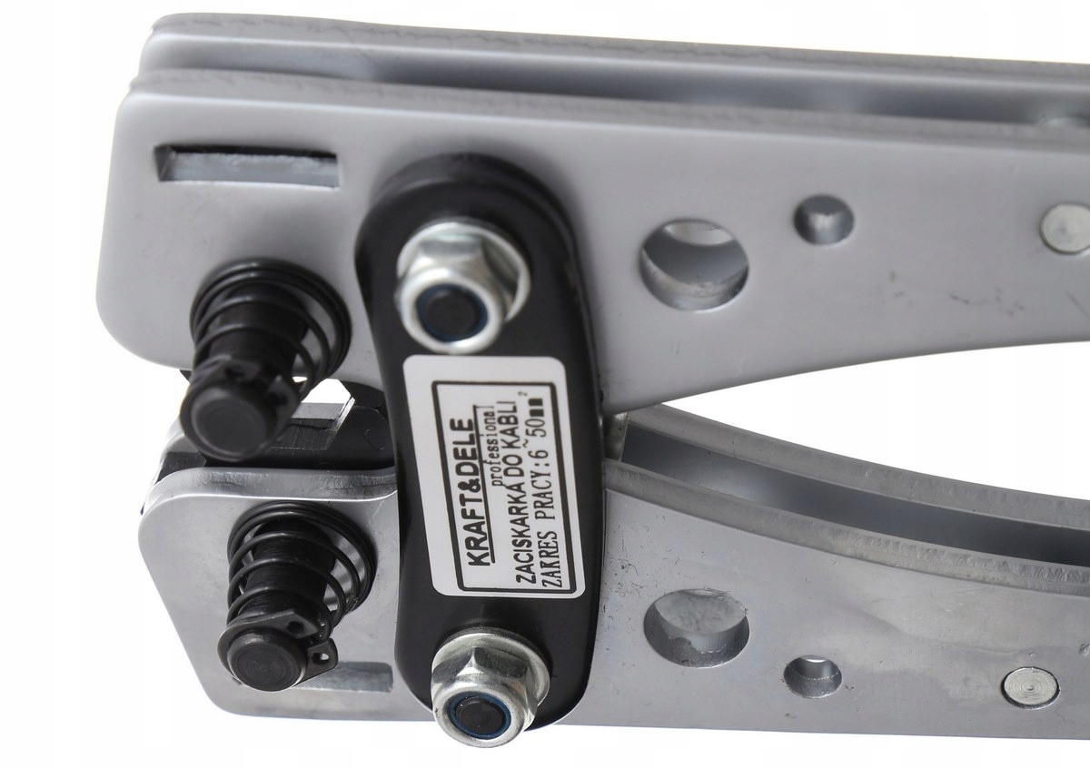 ZACISKARKA PRASKA DO KABLI TULEJEK KOŃCÓWEK 6- 50MM KD10257