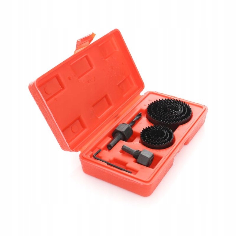 Otwornice do Drewna 11 el. Stal Węglowa Kraft&Dele 64 mm