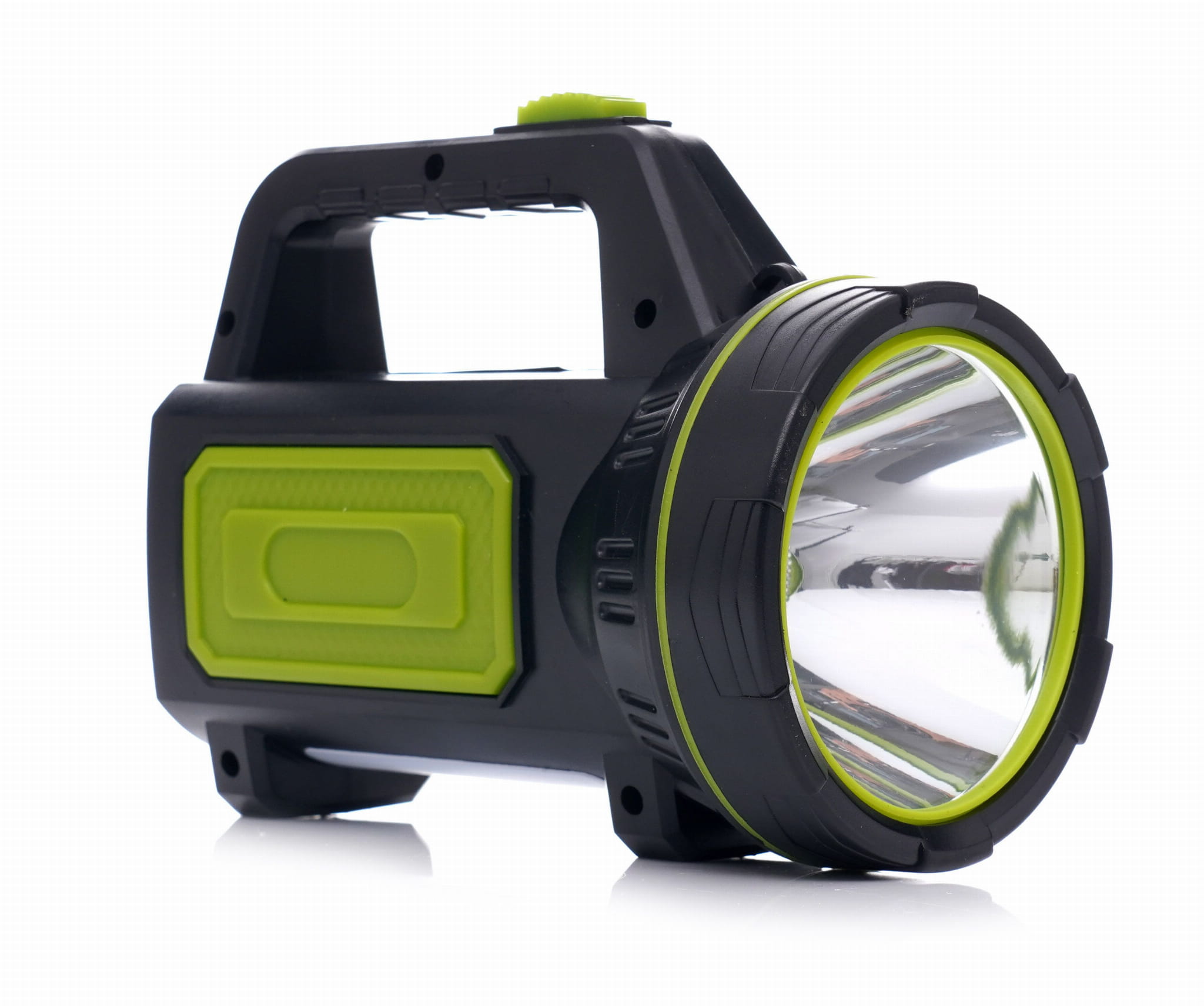 Latarka Boczna Reflektor Szperacz Bateria USB Kraft&Dele 1200 lm LED T6 10W