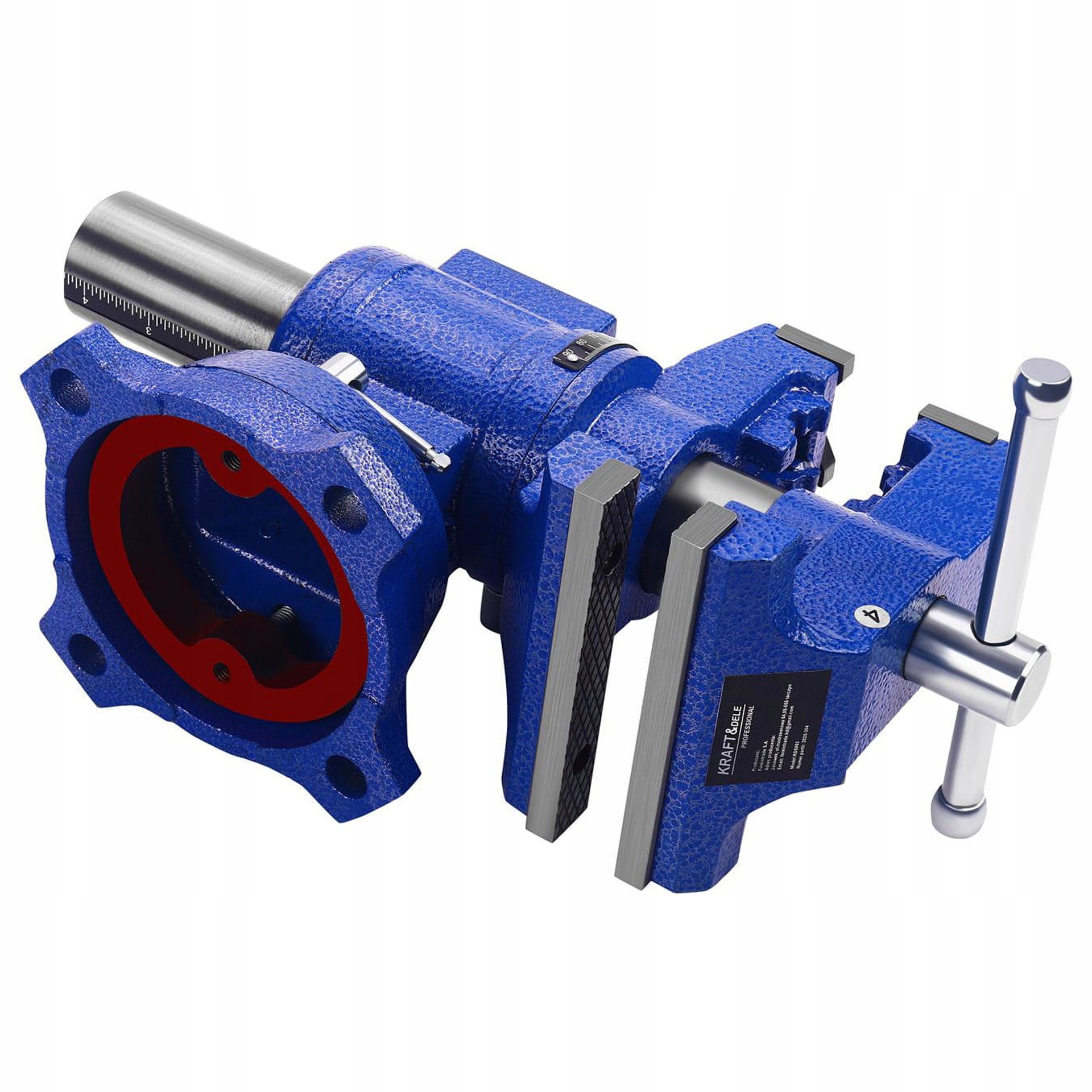 Imadło Obrotowe Wielofunkcyjne 5"" 125 mm 360° Kraft&Dele