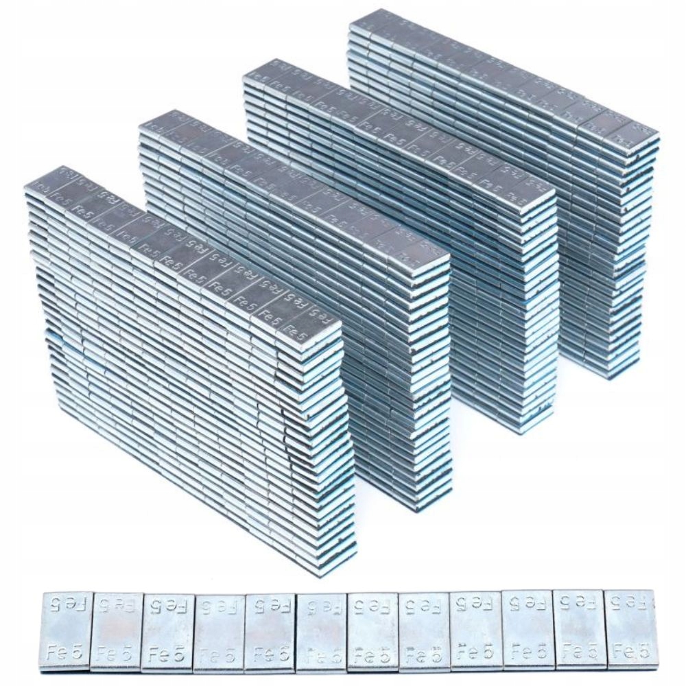 ODWAŻNIKI DO FELG ALUMINIOWYCH 100 szt 60g KLEJONE OCYNKOWANE KRAFT&DELE