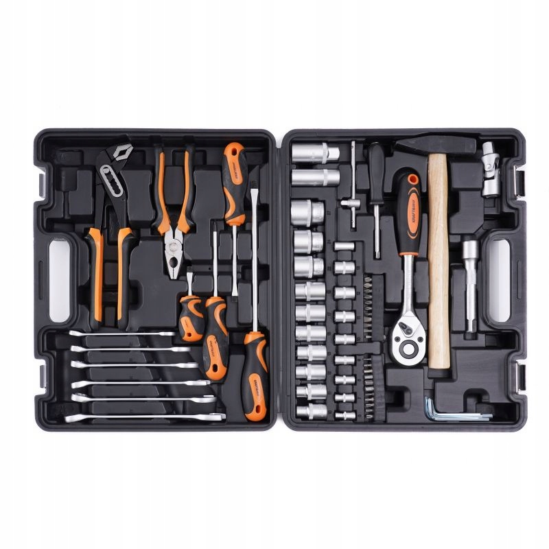 ZESTAW NARZĘDZI WALIZKA 66 ELEMENTÓW KD10468