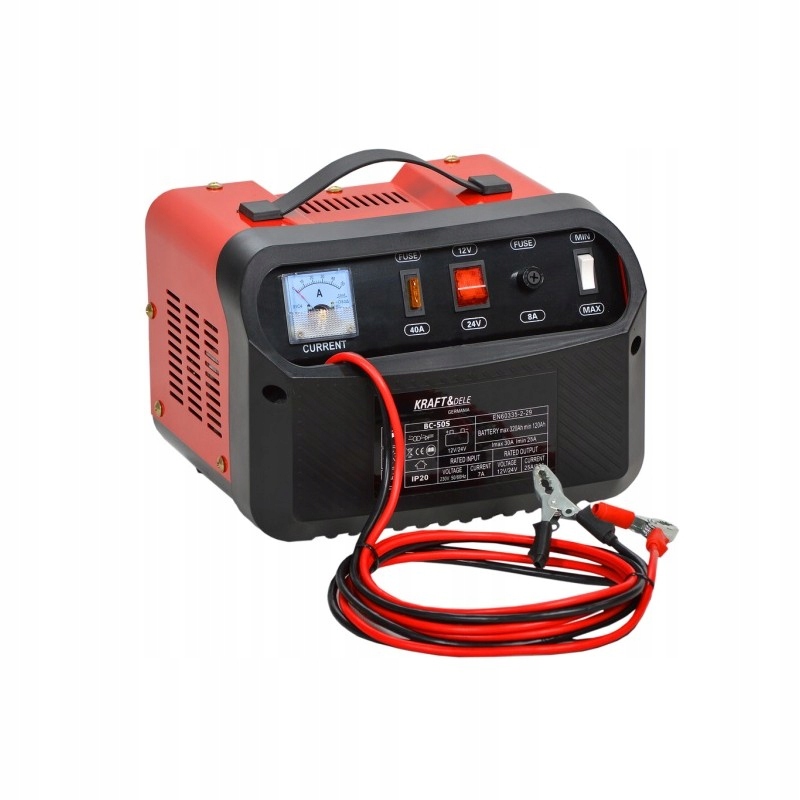 Prostownik samochodowy 12/24v 15a 150ah KD1906