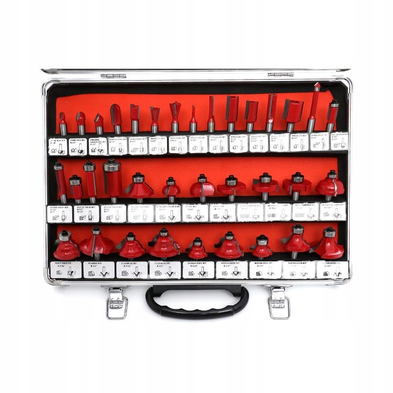 FREZY DO DREWNA ŁOŻYSKOWANE 35 EL ZESTAW FREZÓW