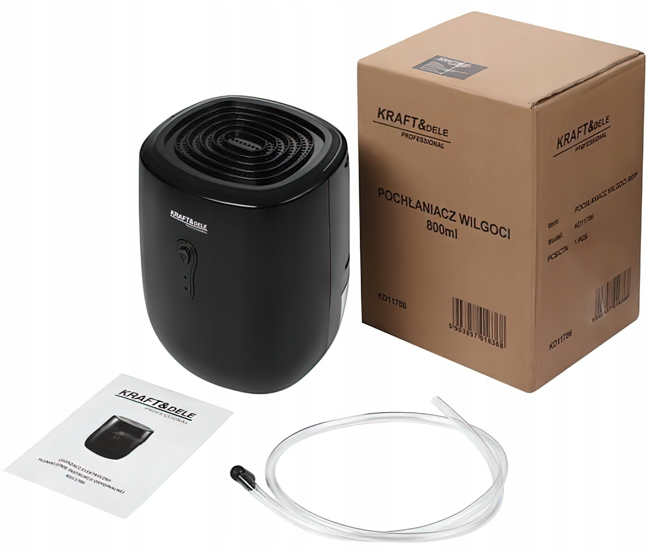 Osuszacz Powietrza Pochłaniacz Wilgoci 330 ml / 24 h 800 ml 35W Kraft&Dele