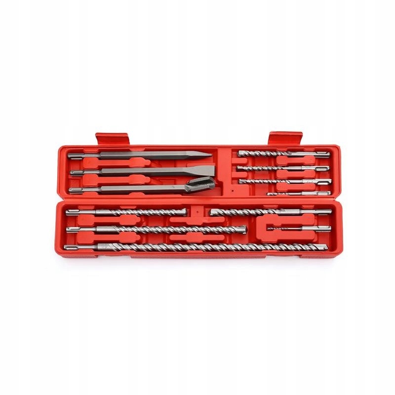 Zestaw 9 Wierteł S4 + 3 Dłuta SDS+ Kraft&Dele