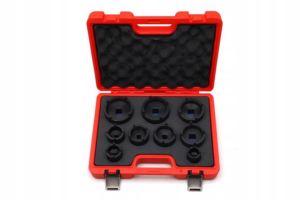 Zestaw Kluczy Nasadek Nakrętek Rowkowych Wieńcowych Sworzni KM4-KM12