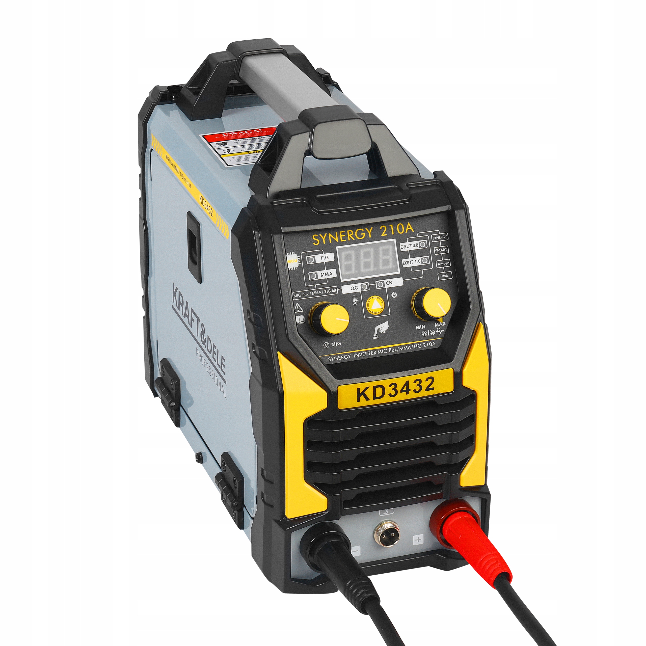 Spawarka INWERTEROWA INWERTOROWA MIG FLUX MMA TIG migomat SYNERGIA KD3432