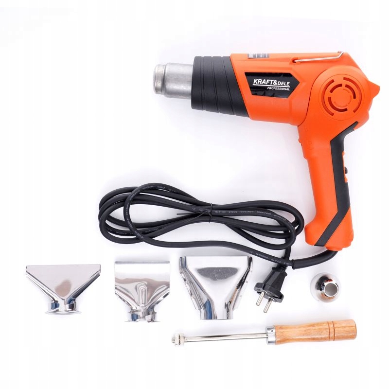 OPALARKA ELEKTRYCZNA Z WYŚWIETLACZEM LCD 230V 2000W 2 BIEGI 4 DYSZE KD3029