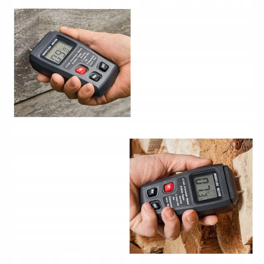 Miernik Tester Wilgotności Drewna LCD Kraft&Dele