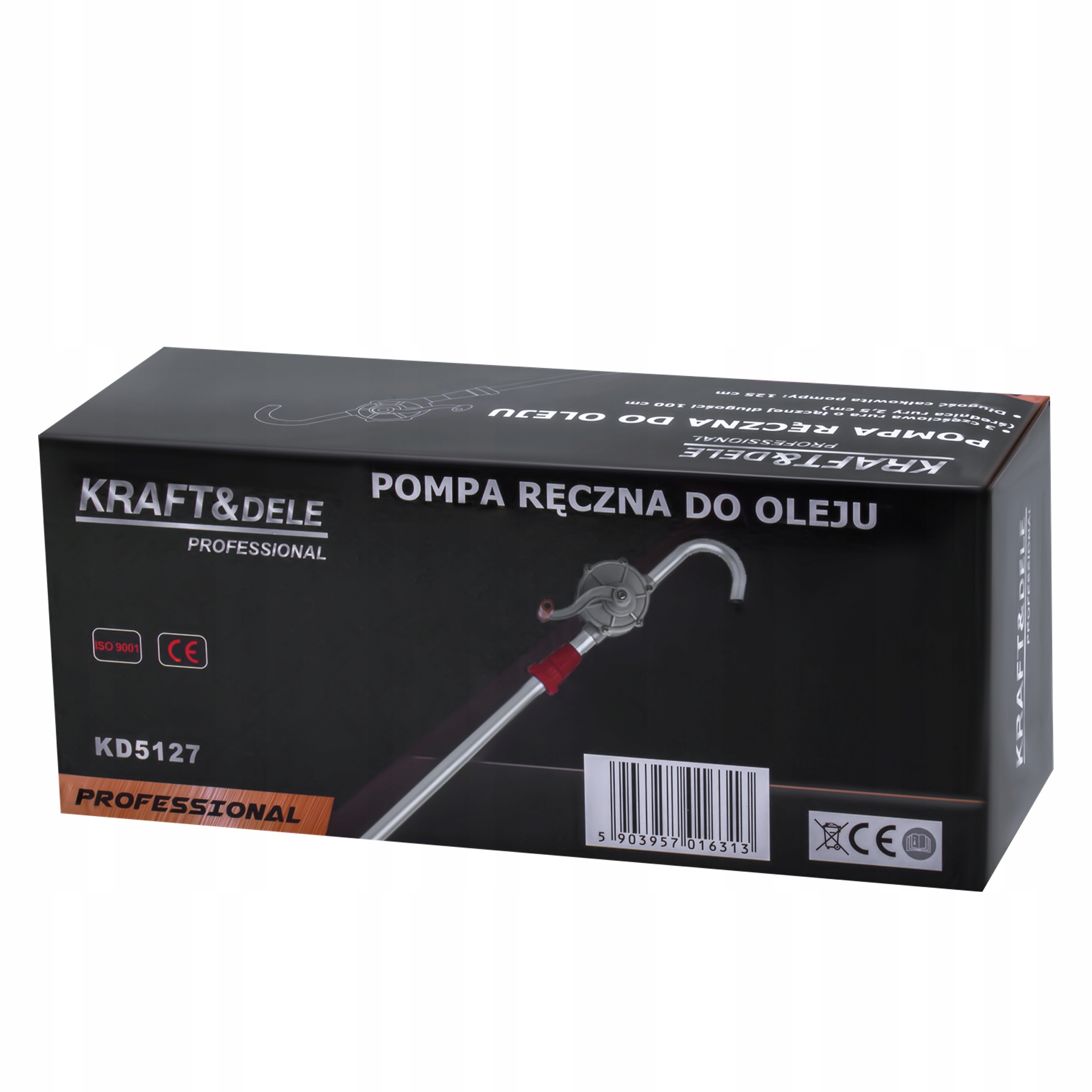 Manualna Pompa Ręczna Tłokowa do Oleju Paliwa do Beczki Kraft&Dele