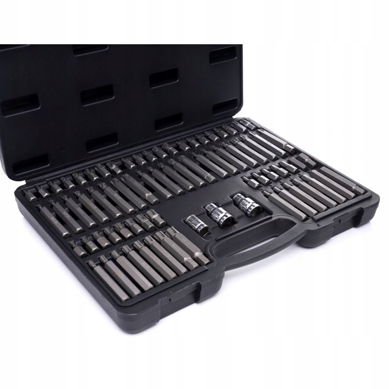 Zestaw Komplet Bitów Specjalnych RIBE TORX SPLINE 75 Elementów Kraft&Dele
