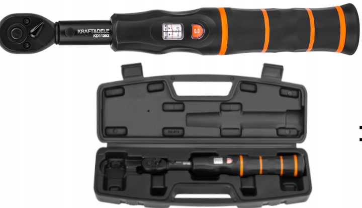 Klucz Dynamometryczny Stal CR-V 1/4"" cala 1-25 Nm Kraft&Dele