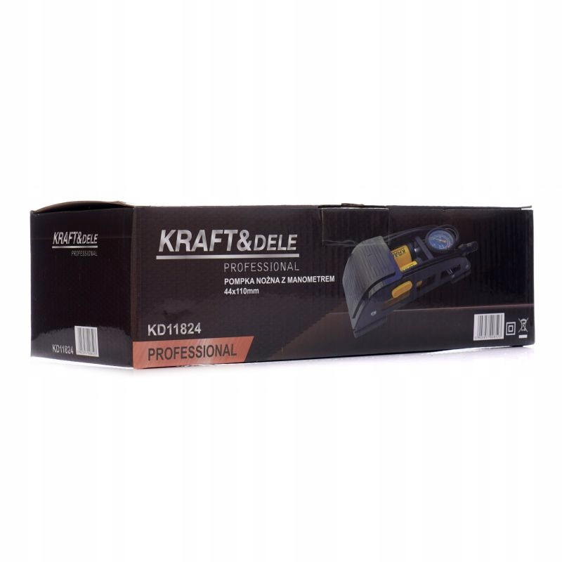 Pompka Podłogowa Nożna z Manometrem Kraft&Dele KD11824