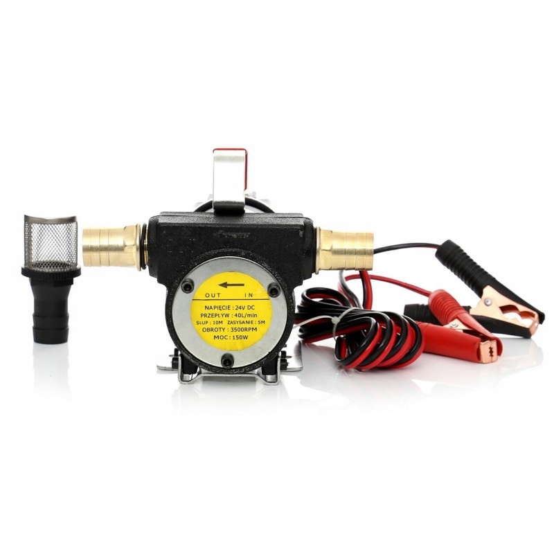 POMPA POMPKA SPUSZCZANIA PALIWA OLEJU 12V 40L/MIN KD1159
