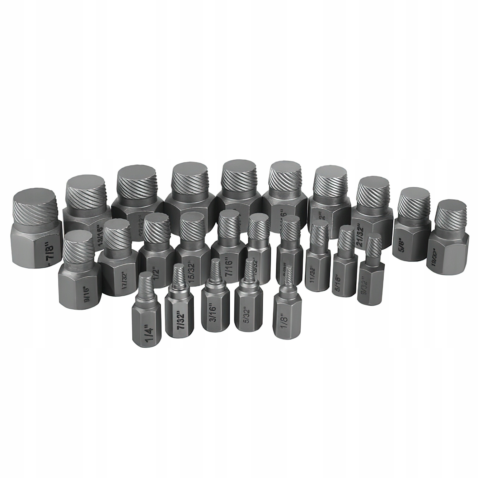 Zestaw Urwanych Zerwanych Ukręconych Złamanych Śrub 25 Sztuk Kraft&Dele