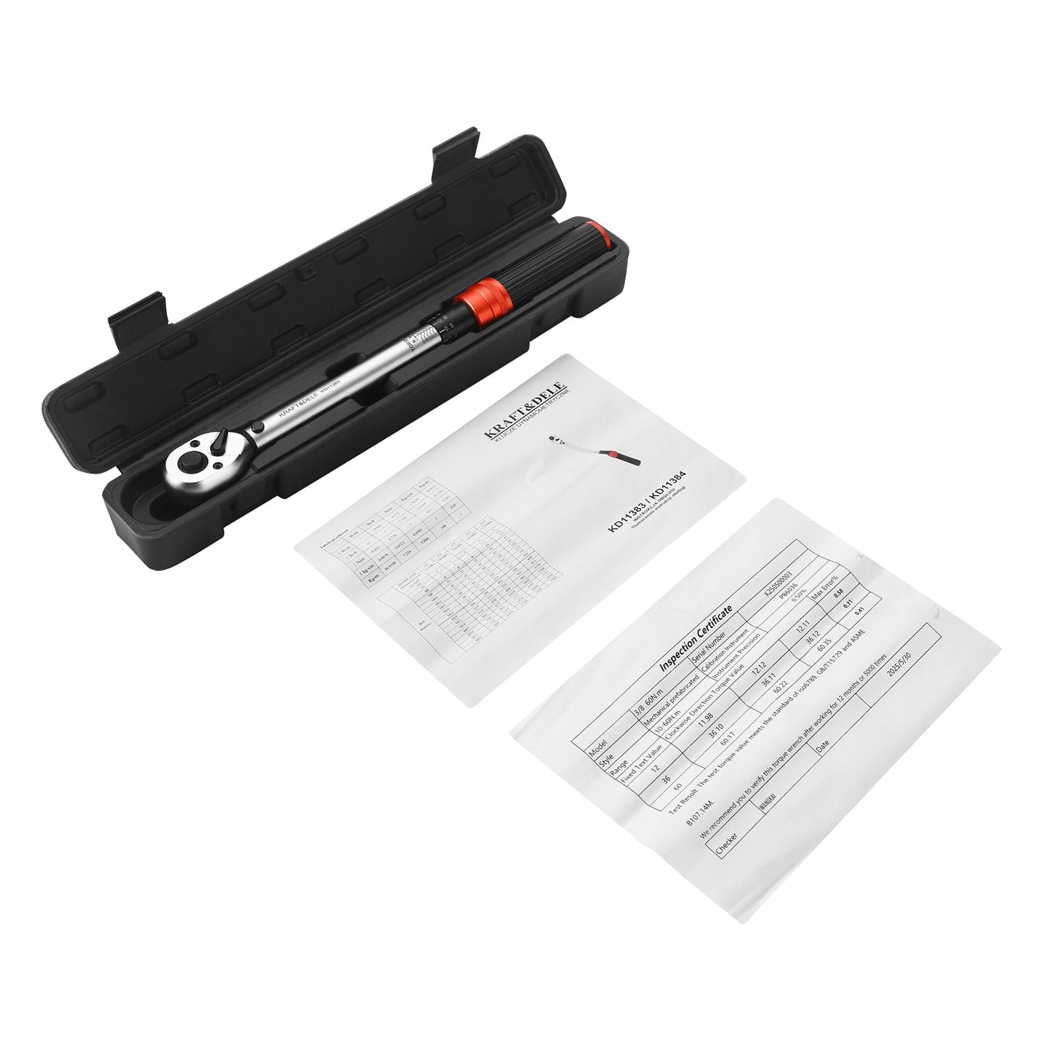 Klucz Dynamometryczny 1/2"" Cala 10-60Nm Kraft&Dele