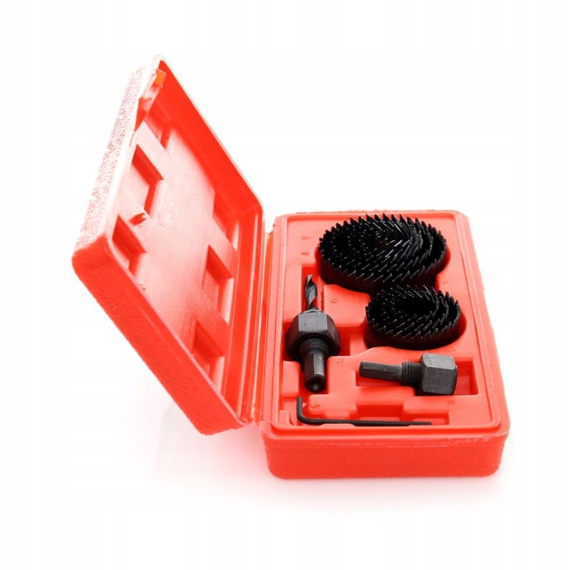 Otwornice do Drewna 11 el. Stal Węglowa Kraft&Dele 64 mm