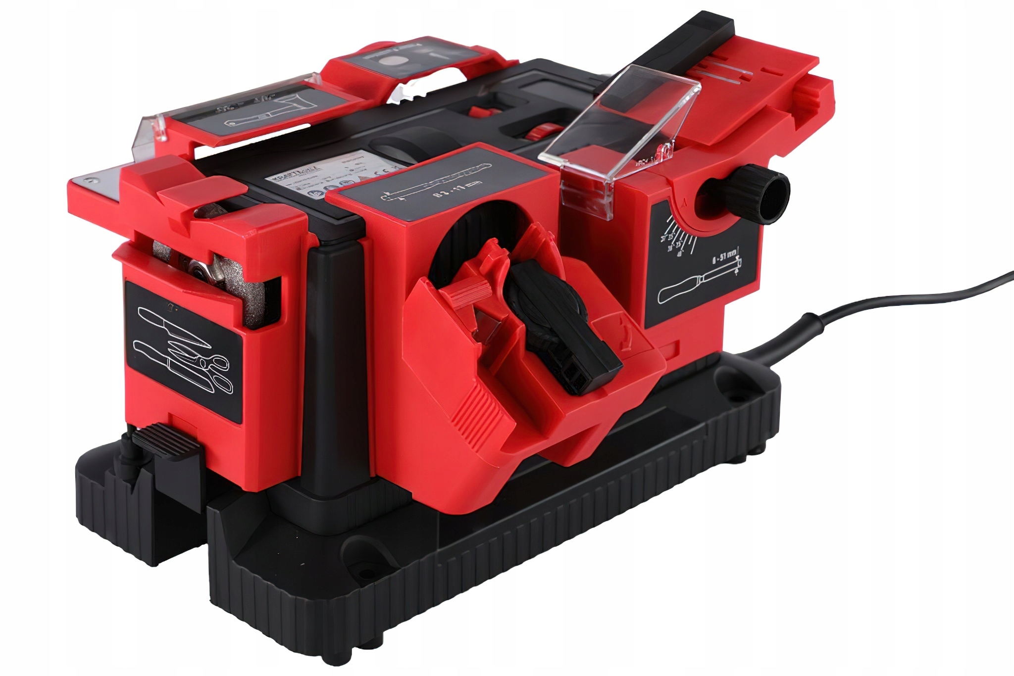 Ostrzałka Wierteł Noży Dłut Wielofunkcyjna 8w1 220W Kraft&Dele