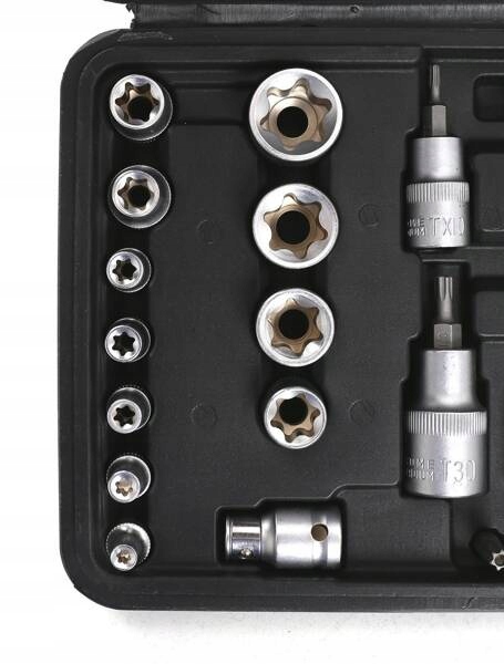 ZESTAW BITÓW I NASADEK TORX WALIZKA TORXY 30EL