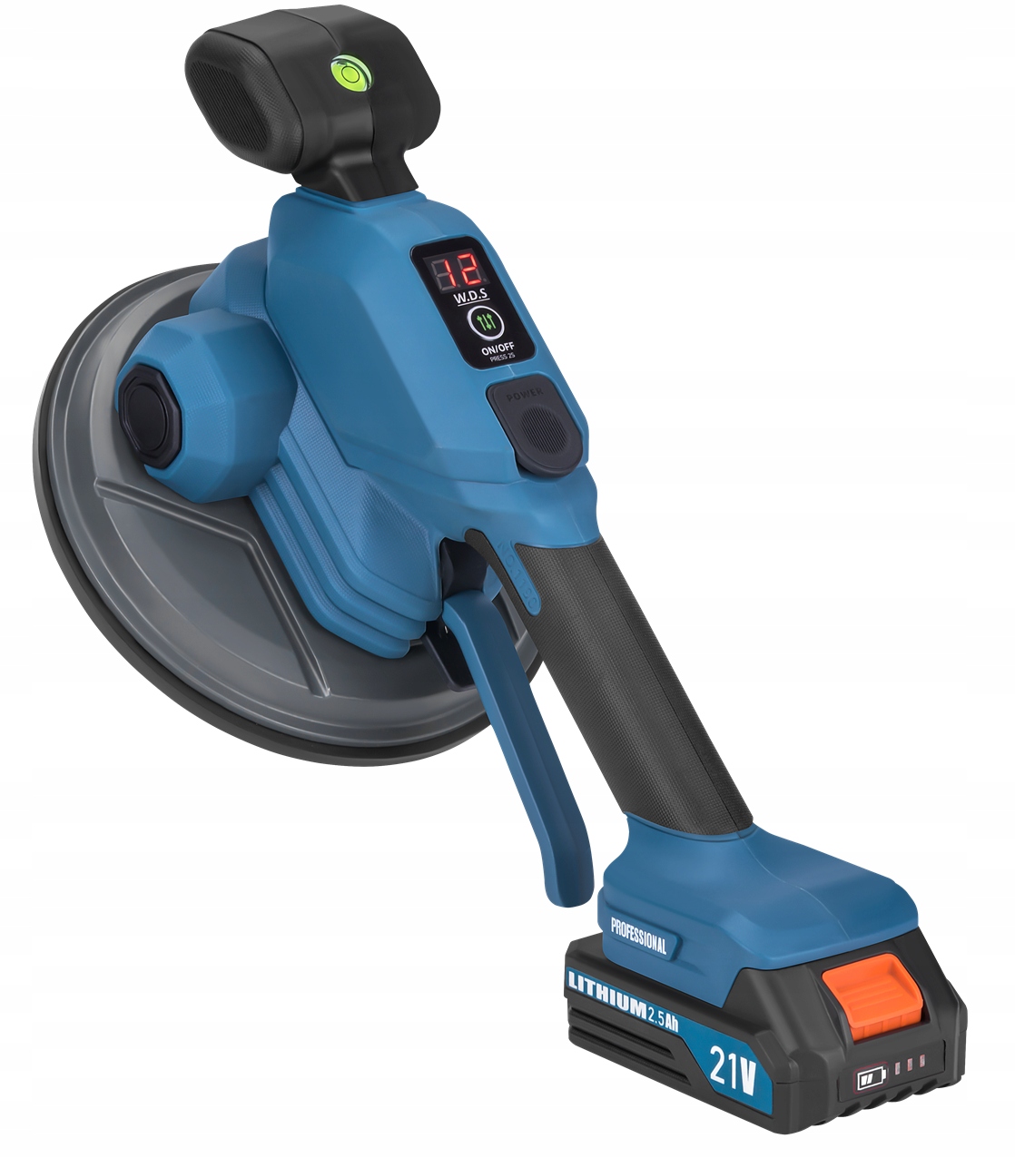 Akumulatorowa Przyssawka Wibracyjna 190 mm 21V 2xAKU 80Kg W.D.S.