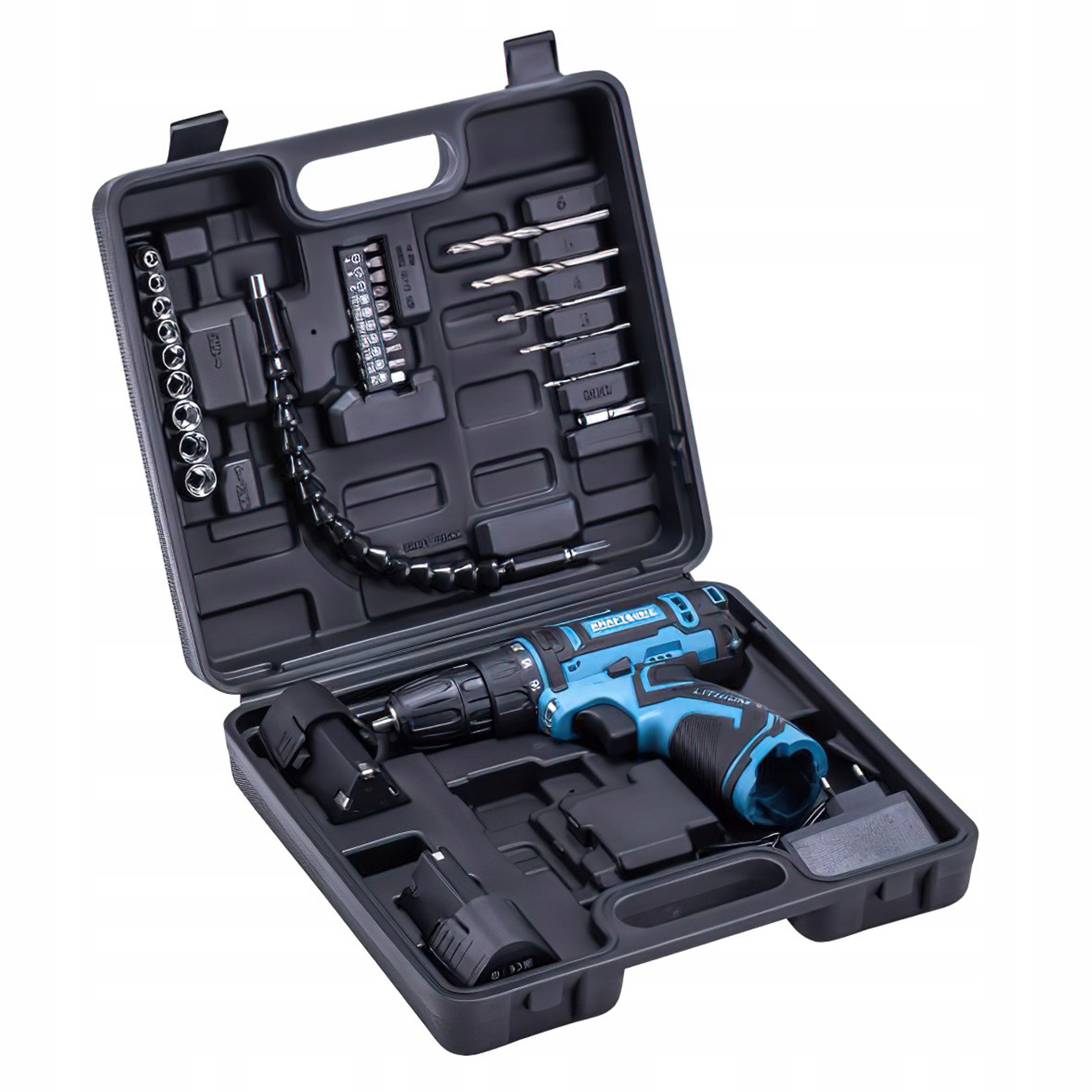 Wiertarko-Wkrętarka Akumulatorowa 18V 1,5Ah Kraft&Dele Zestaw 2x Bateria