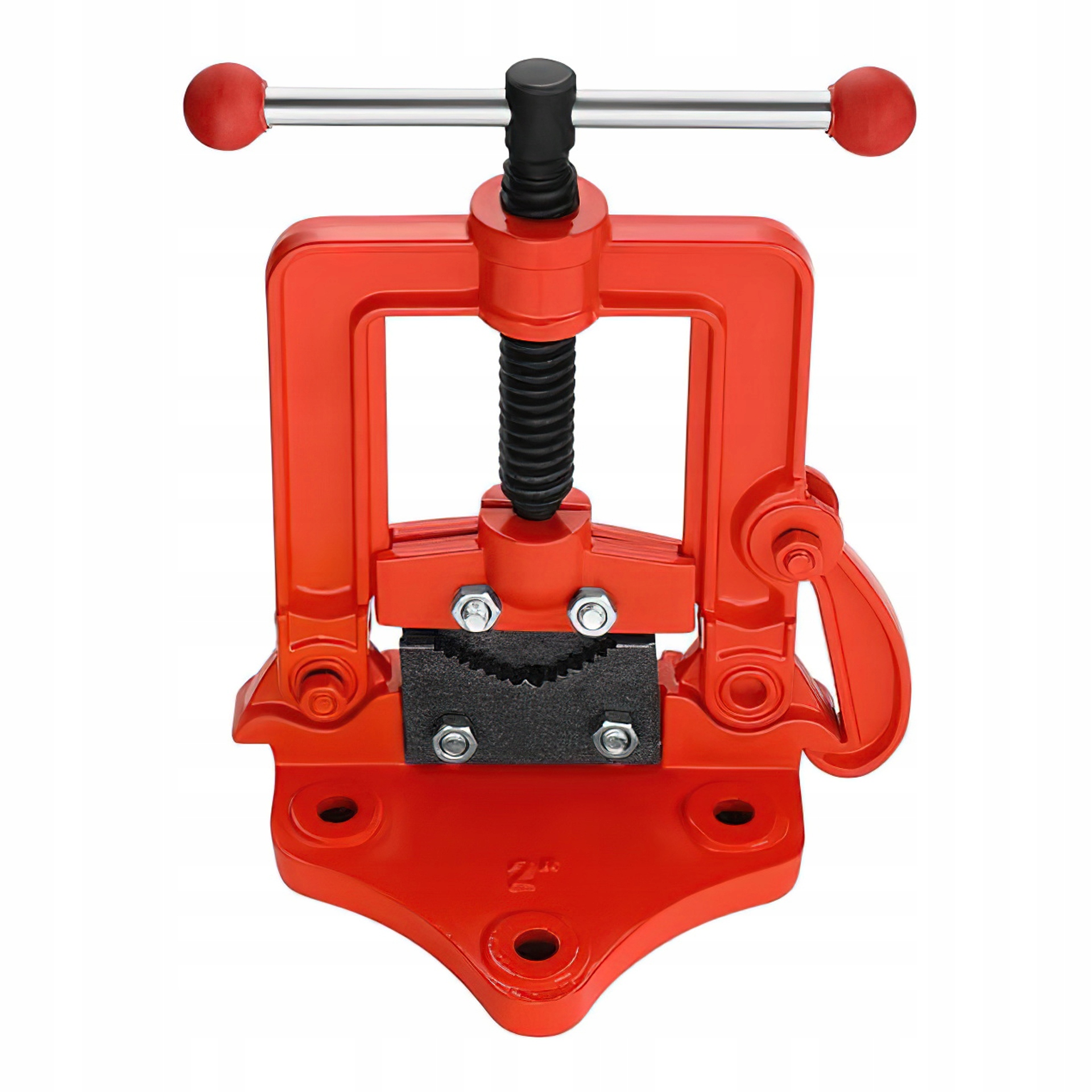 Żeliwne Stołowe Imadło Zaciskowe do Rur 60 mm Kraft&Dele