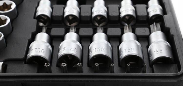 ZESTAW BITÓW I NASADEK TORX WALIZKA TORXY 30EL